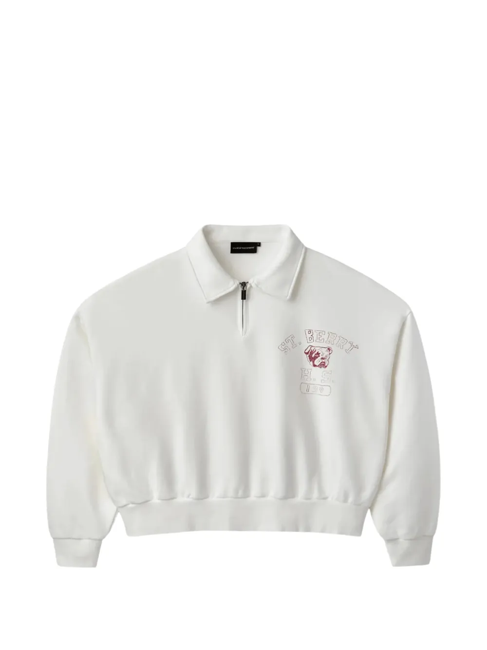 GV Gallery Bulldog quarter-zip sweatshirt