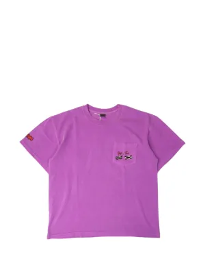 シュガー　CHROME HEARTS マッティボーイTシャツ Chrome Hearts x Matty Boy I Want More Not Less T-shirt | Purple