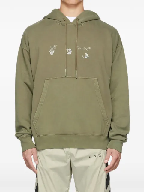 Off-White logo-print Skate hoodie