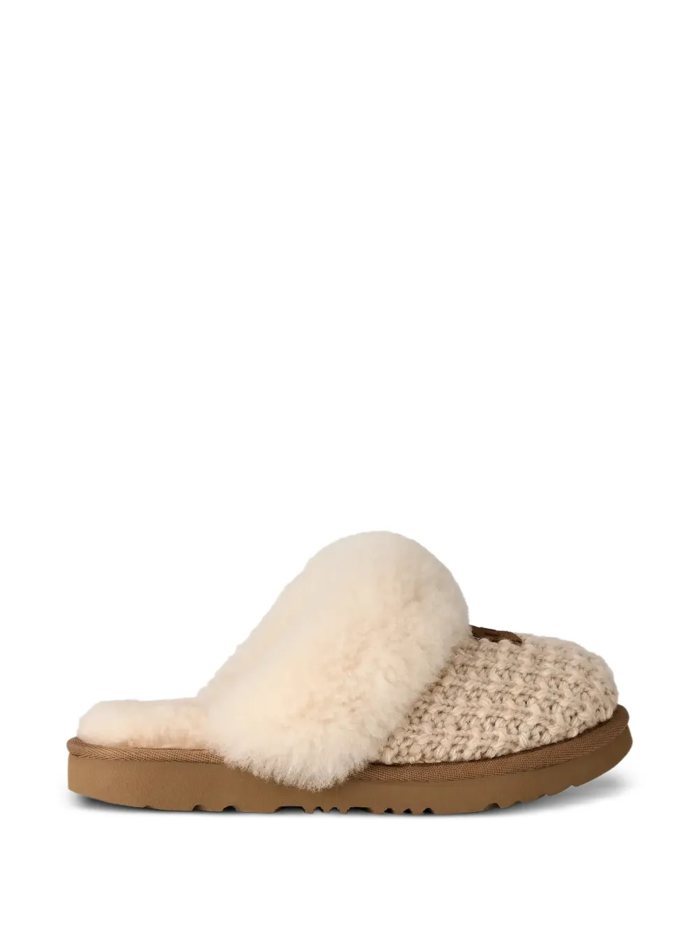 UGG Kids Cozy 2 knit slippers Beige