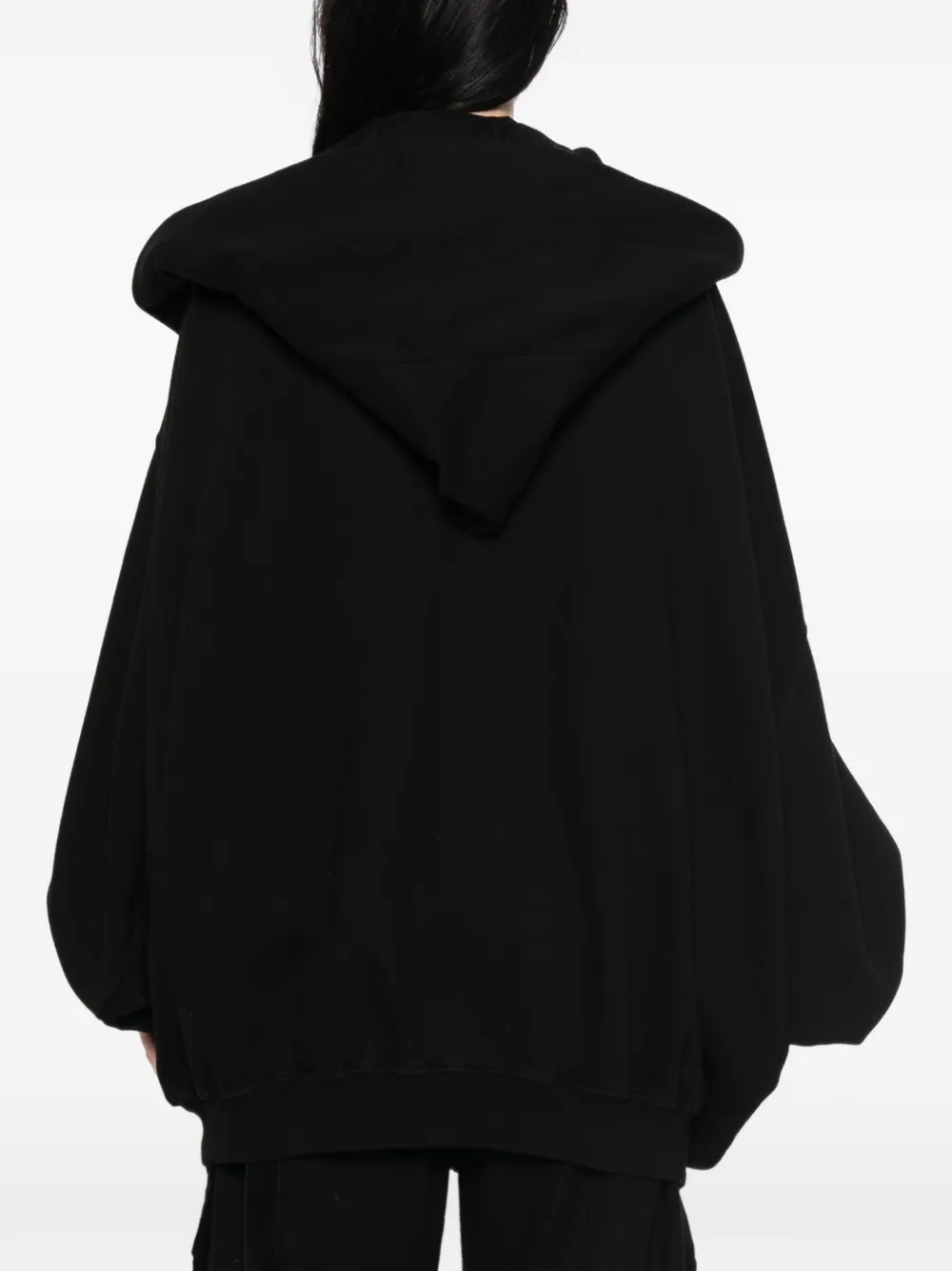 Rick Owens DRKSHDW Mountain Hun hoodie Zwart