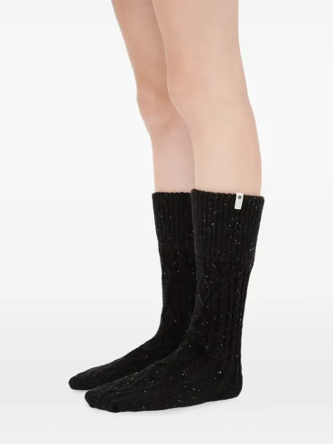 UGG Shaye cable-knit socks