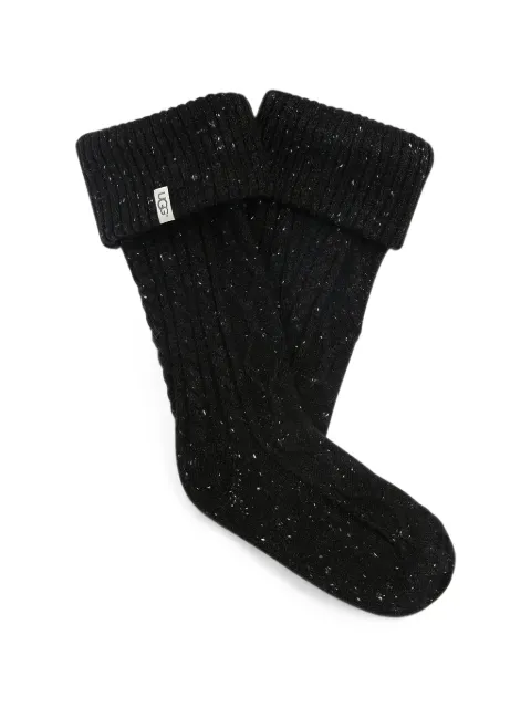 UGG Sienna cable-knit socks