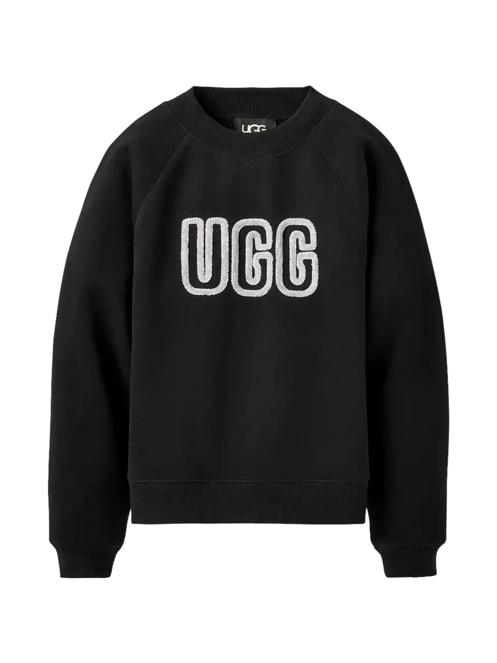 UGG logo-detail crew-neck sweatshirt - Nero