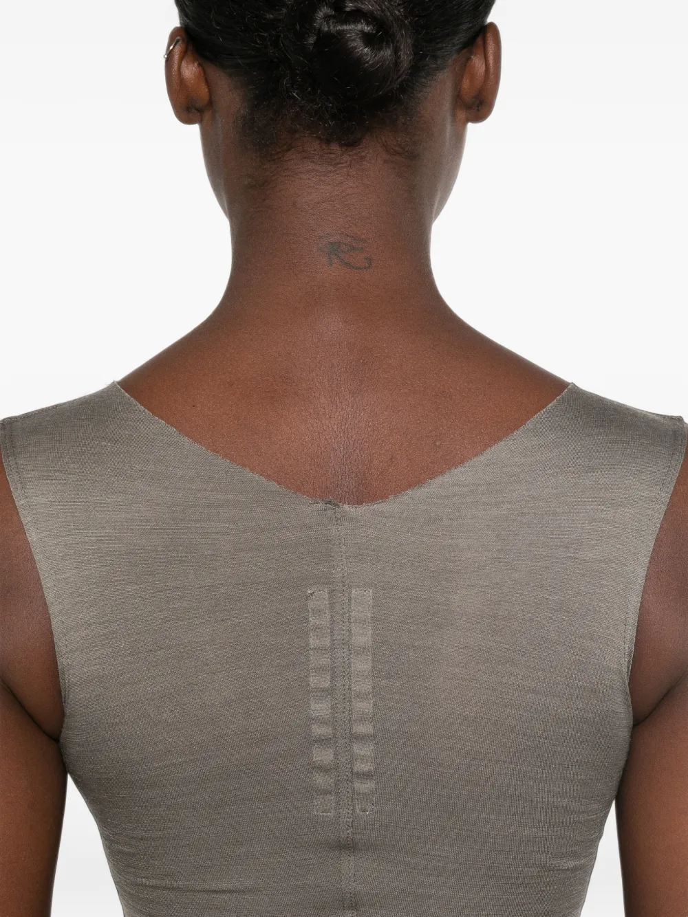 Rick Owens Tanktop met afwerking Grijs