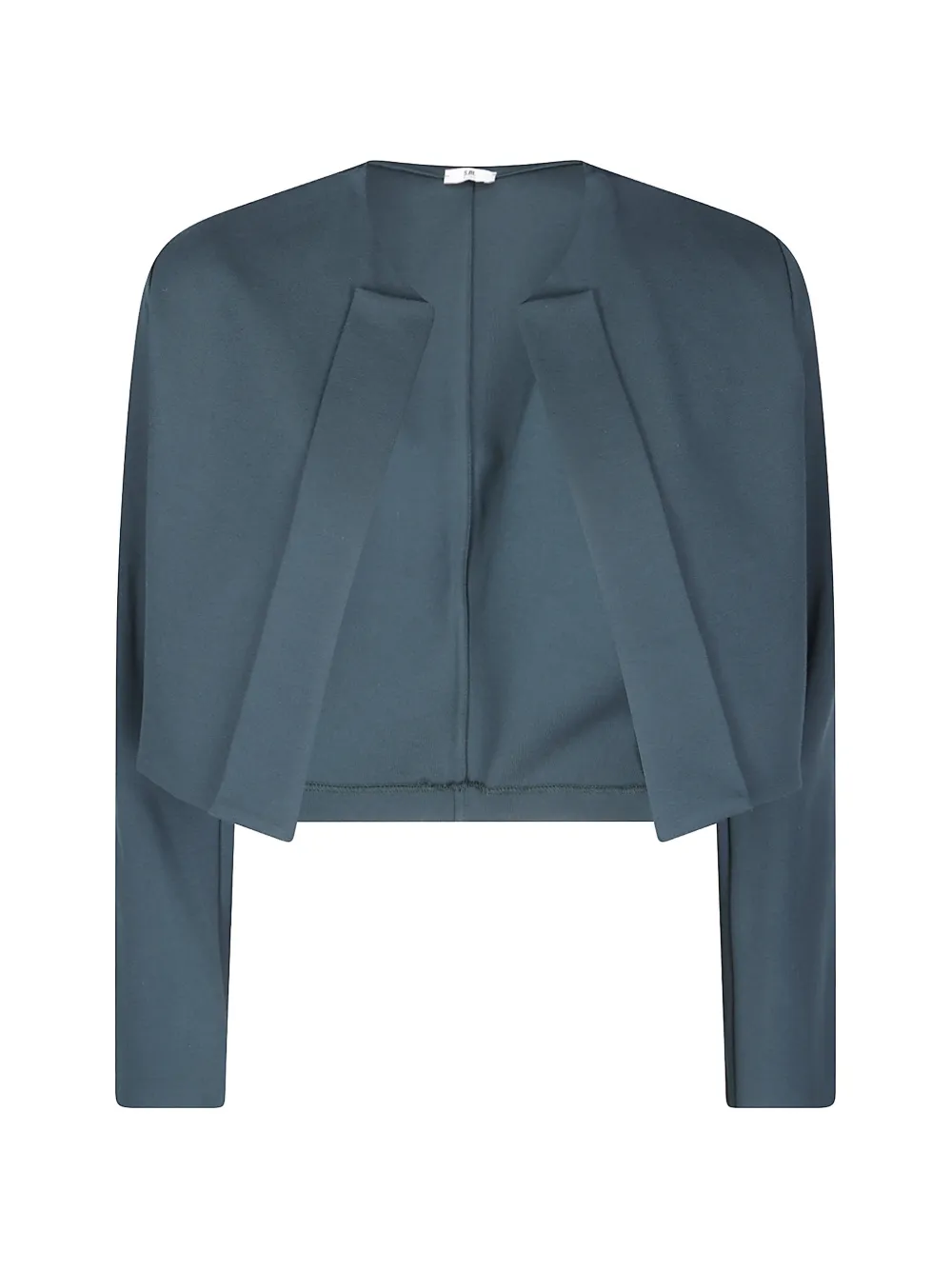 M.S.M. panelled cropped jacket - Blau