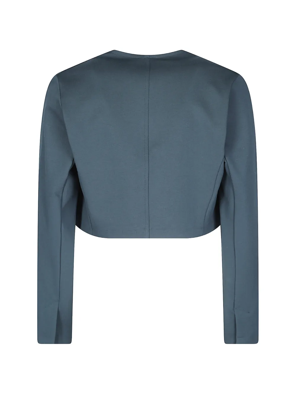 M.S.M. panelled cropped jacket Blauw