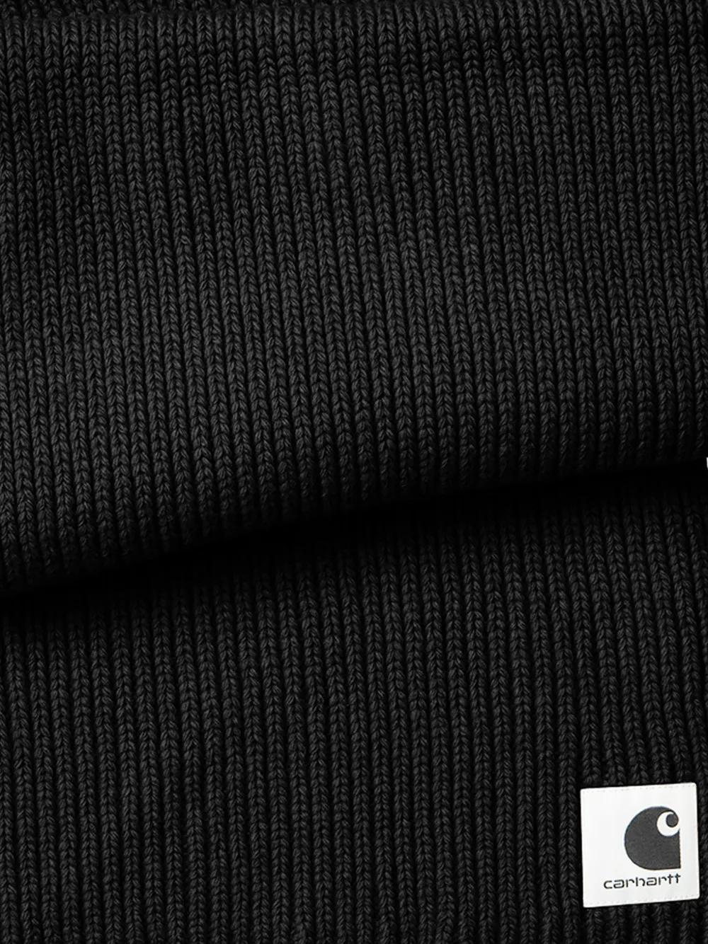 Carhartt WIP Mira sjaal met logo-patch Zwart