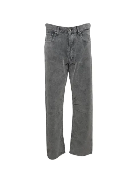 Haikure faded corduroy trousers