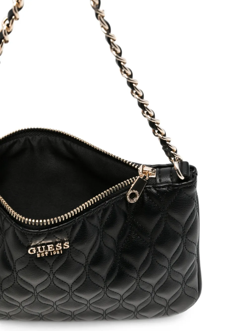 GUESS USA Gewatteerde schoudertas Zwart