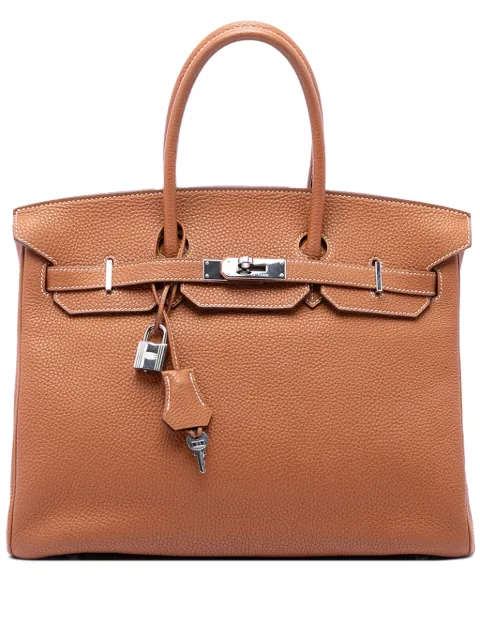 Hermès Pre-Owned 2010 Togo Birkin Retourne 35 handbag