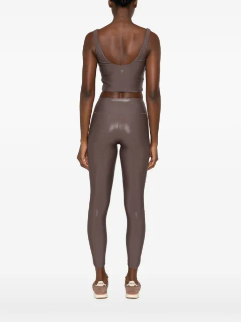 MACRON O.N.E. cropped V-neck top