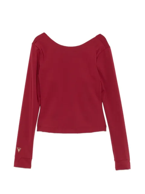 MACRON O.N.E. scoop-back blouse