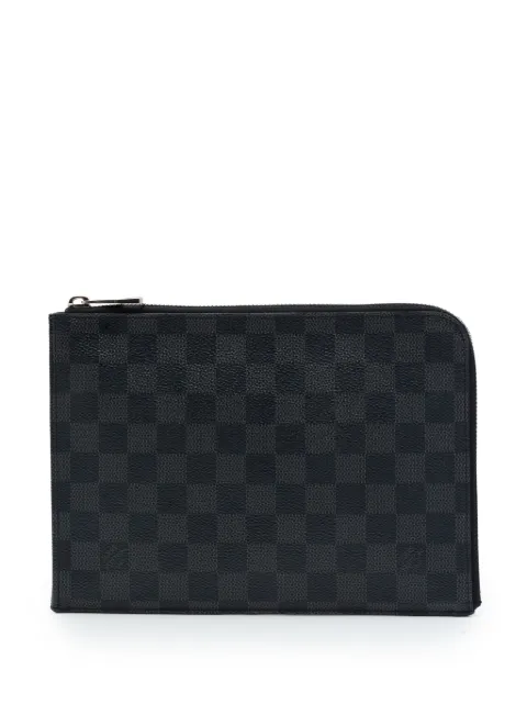 Louis Vuitton Pre-Owned 2017 Damier Graphite Pochette Jour PM clutch bag