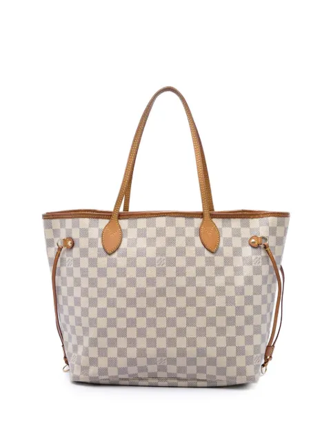 Louis Vuitton Pre-Owned 2010 Damier Azur Neverfull MM tote bag