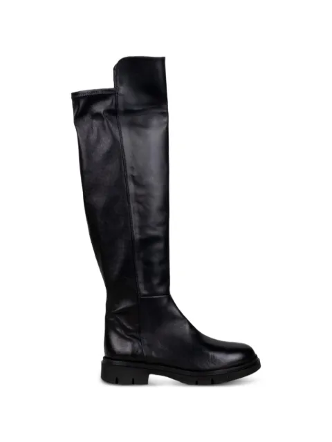 STATUS leather knee-high boots