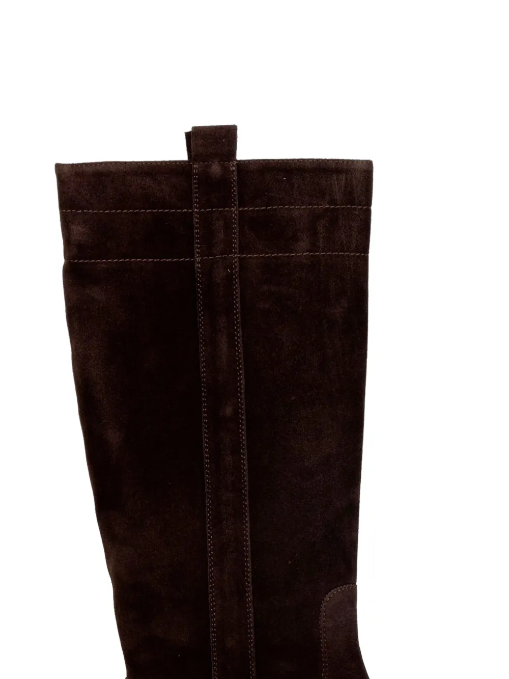 STATUS suede panelled boots Bruin