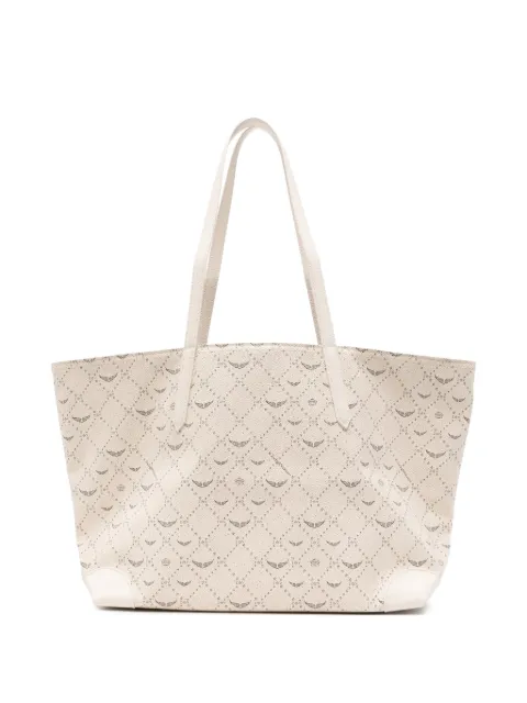 Zadig&Voltaire perforated logo-monogram tote bag