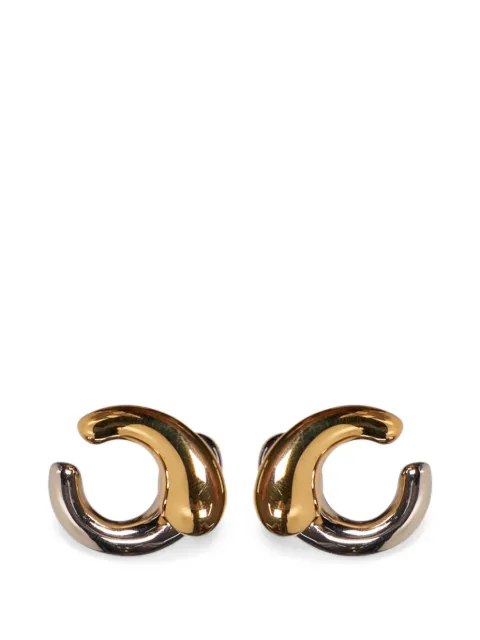 Panconesi Blow Up Helix two-tone sculptural ear cuff