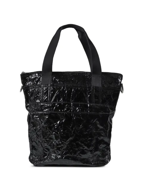 Rick Owens small crinkled-finish tote bag