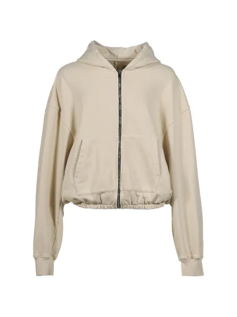 B1ARCHIVE zip-up cropped hoodie