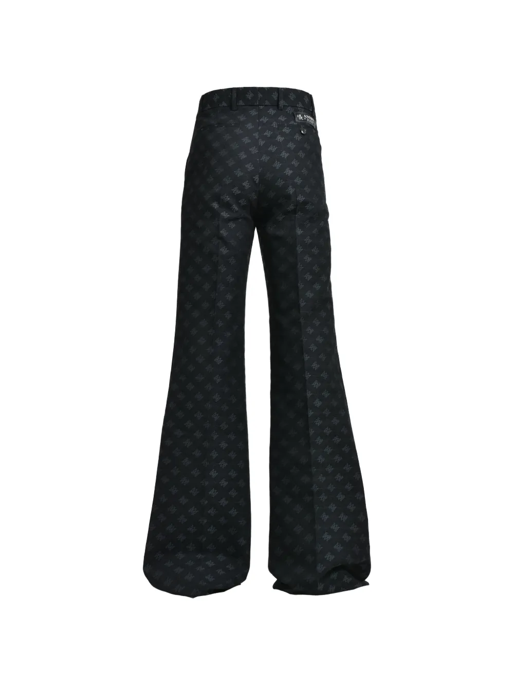 AMIRI MA Quad flared broek met jacquard Zwart