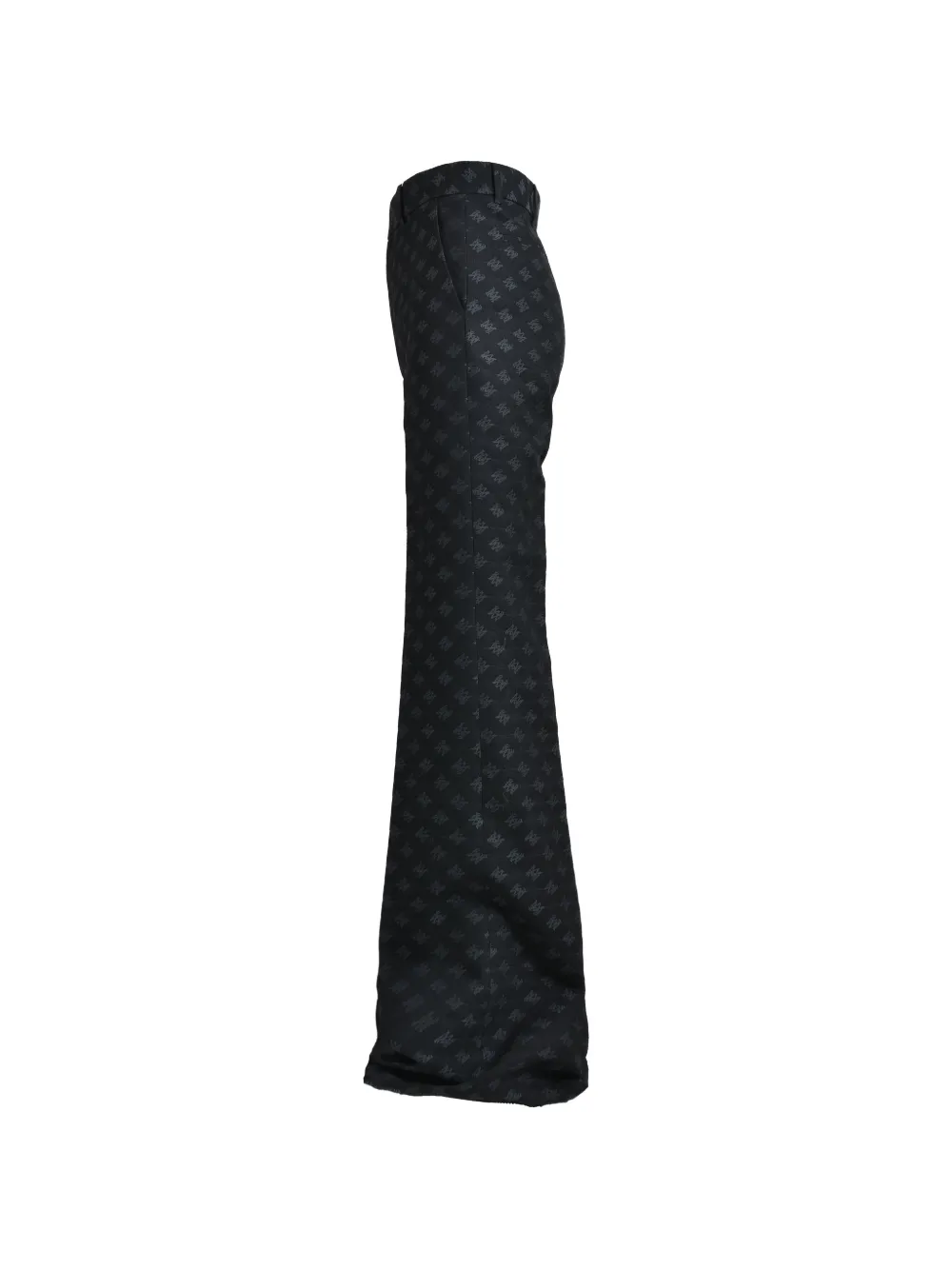 AMIRI MA Quad flared broek met jacquard Zwart