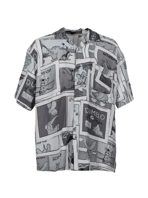 PORTER CLASSIC chemise Disney Dumbo à imprimé graphique