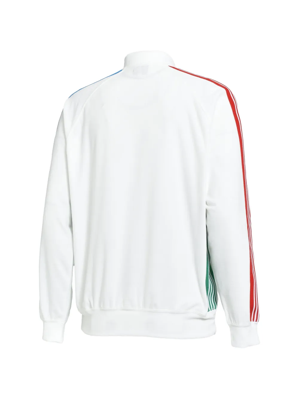 BREATH × Needles fluwelen trainingsjack met streepdetail Wit