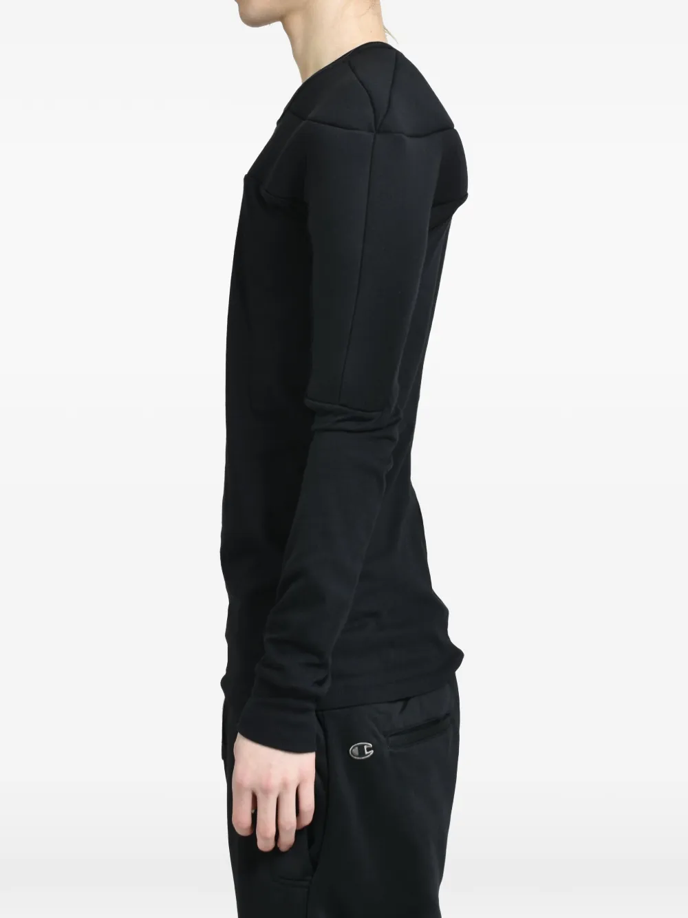 Rick Owens x Champion Girdered Harness trui Zwart