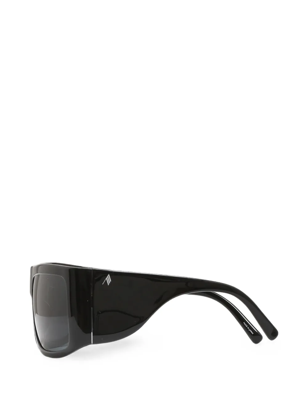The Attico Andre Square-frame Sunglasses in Black, view 3