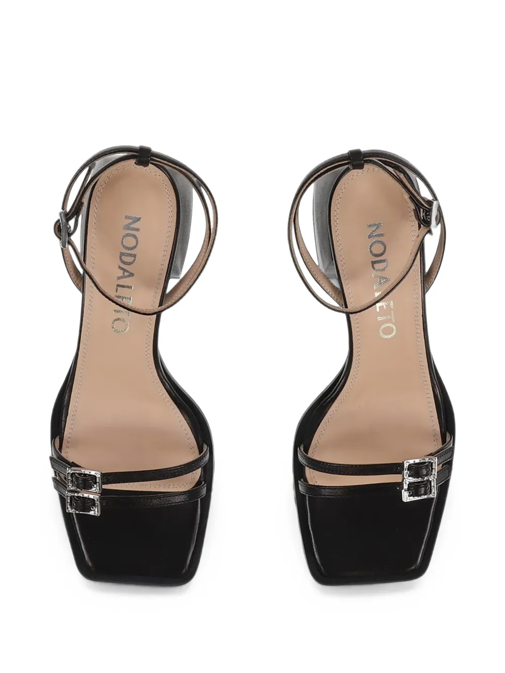 Nodaleto Bulla Laetitia buckle-strap sandals Zwart