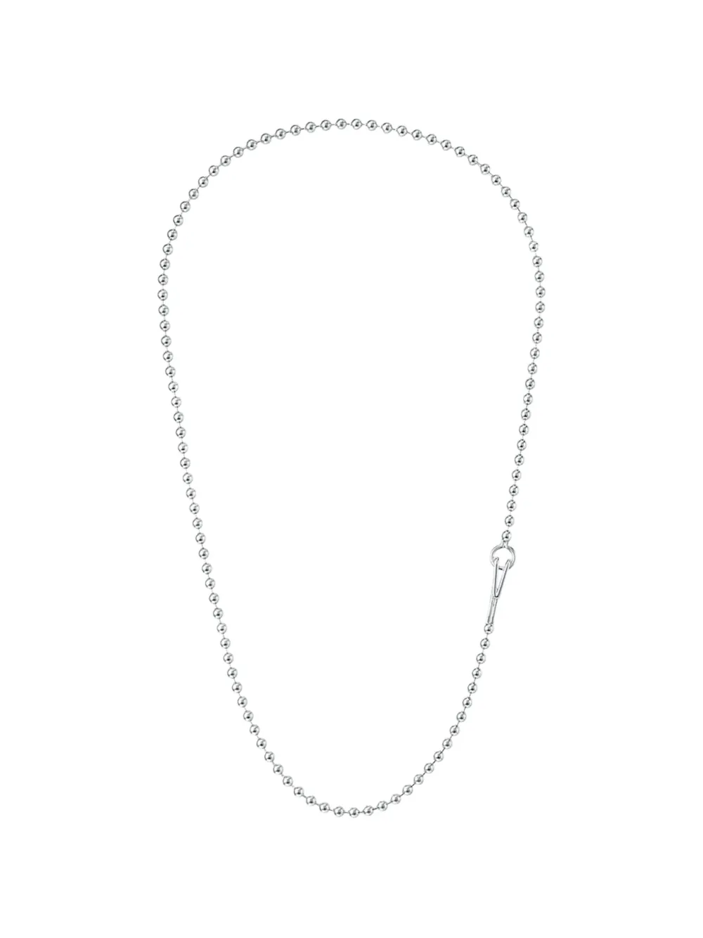 Careering x #HF ball-chain necklace - Argento