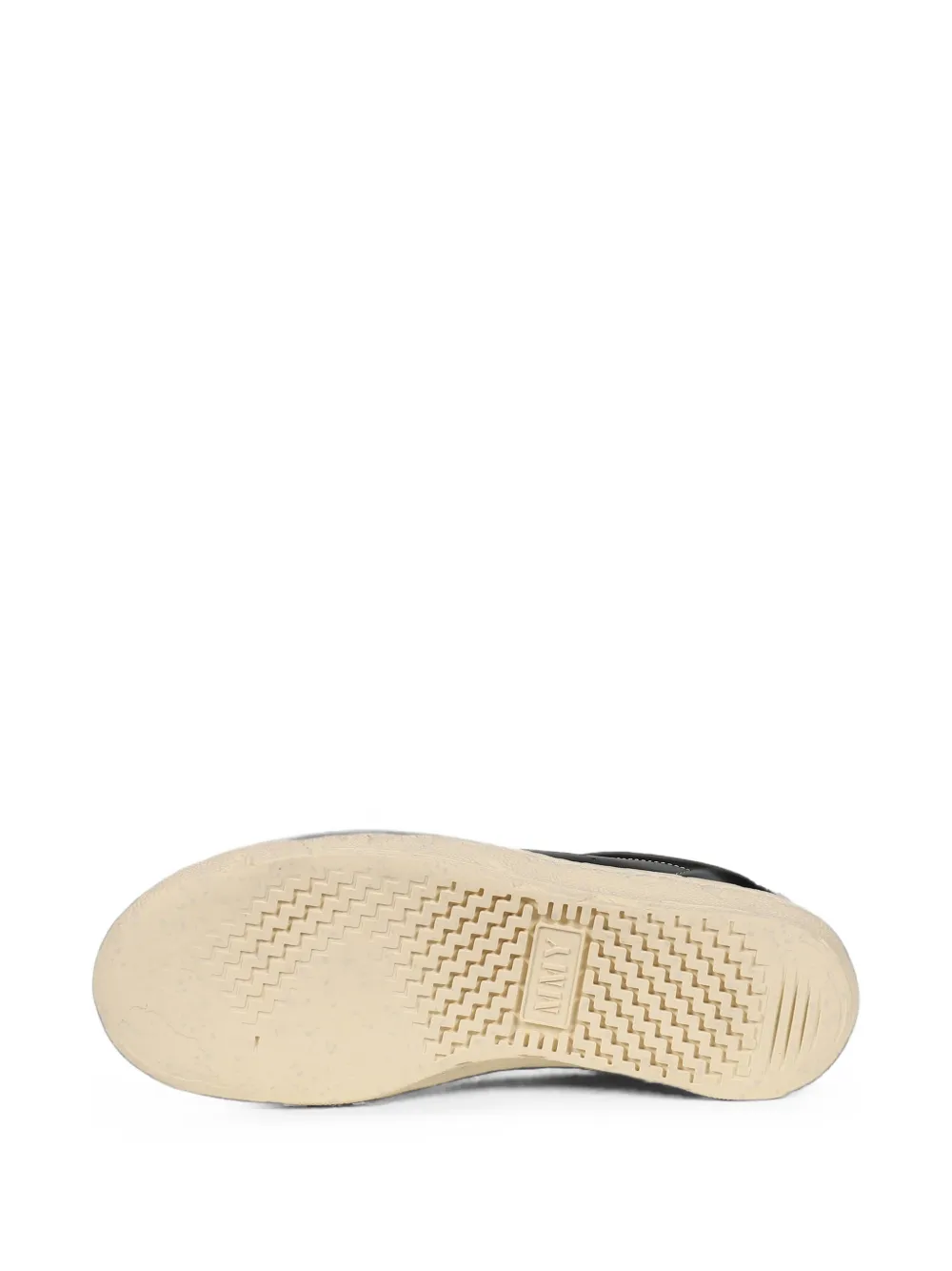 Maison MIHARA YASUHIRO Rhone leather sneakers Zwart