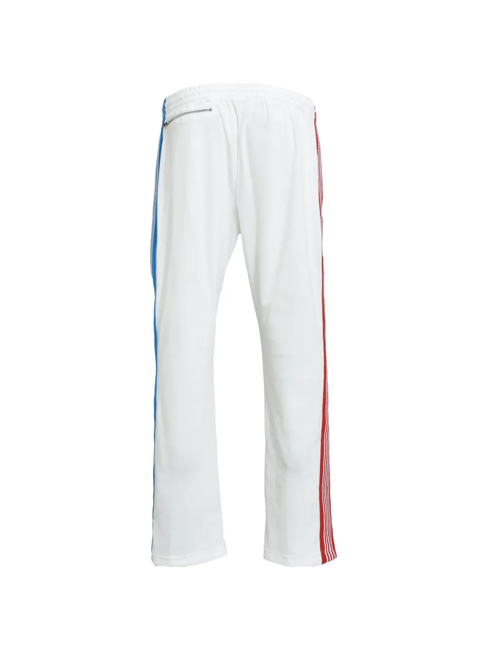 BREATH x Needles fluwelen trainingsbroek met zijstreep Wit