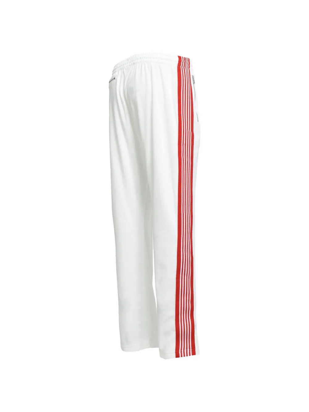 BREATH x Needles fluwelen trainingsbroek met zijstreep Wit