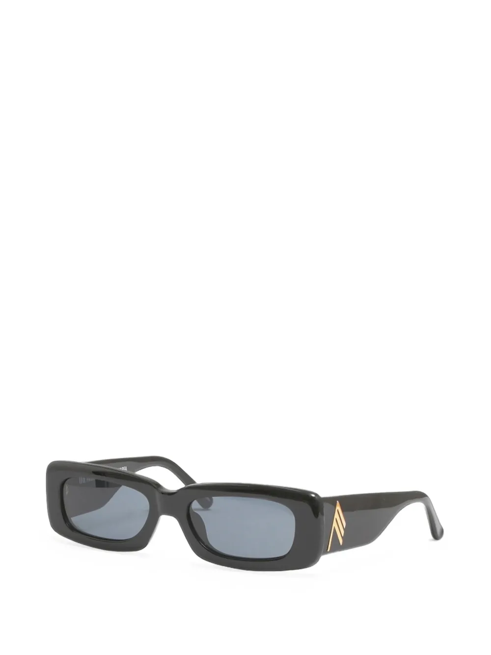 The Attico x Linda Farrow LF MINI MARFA BLK YEL GRY Zwart