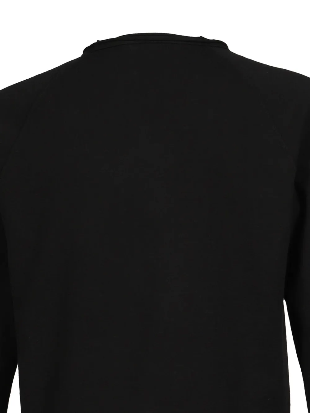 AMBUSH Gerafeld T-shirt met lange mouwen en sterpatroon Zwart