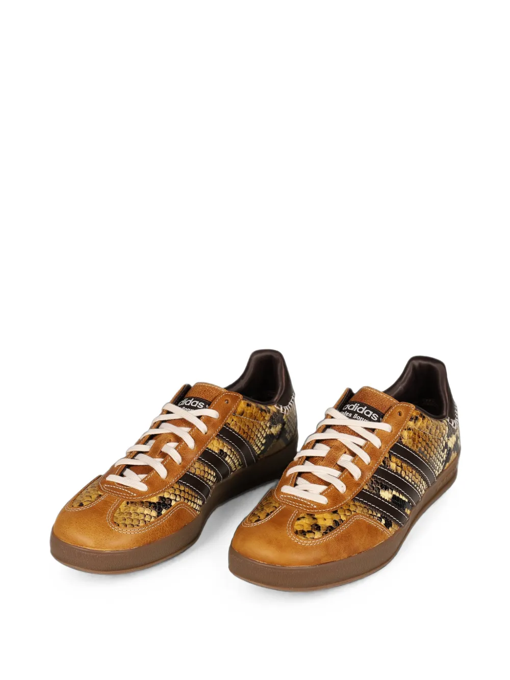 adidas x Wales Bonner Gazelle snakeskin-effect sneakers Bruin