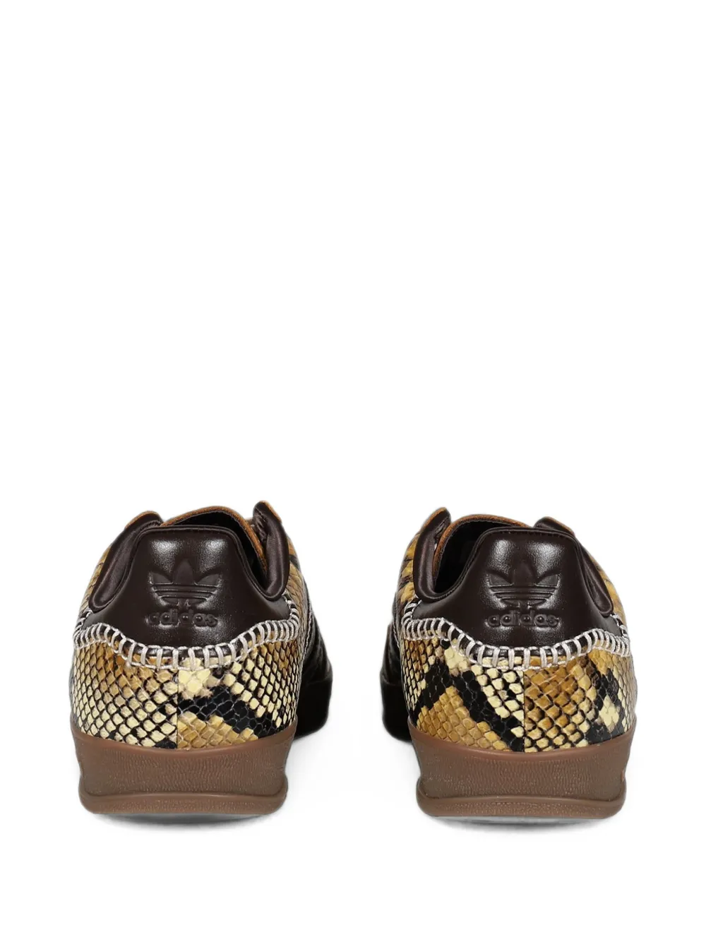 adidas x Wales Bonner Gazelle snakeskin-effect sneakers Bruin