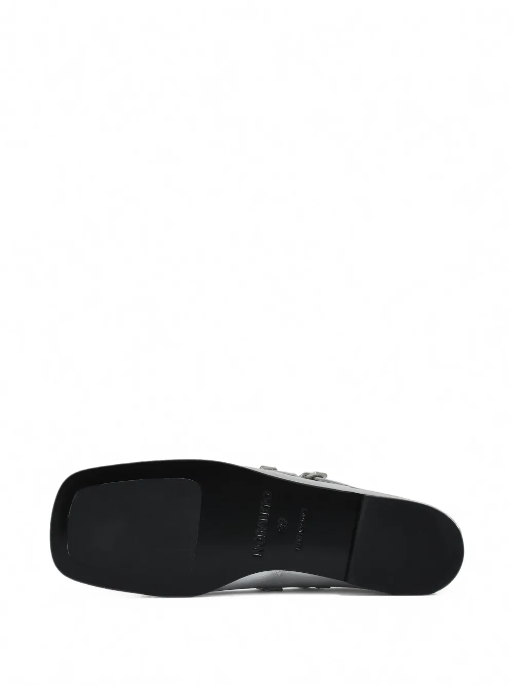 Nodaleto Bulla Rina buckle ballet flats Zilver