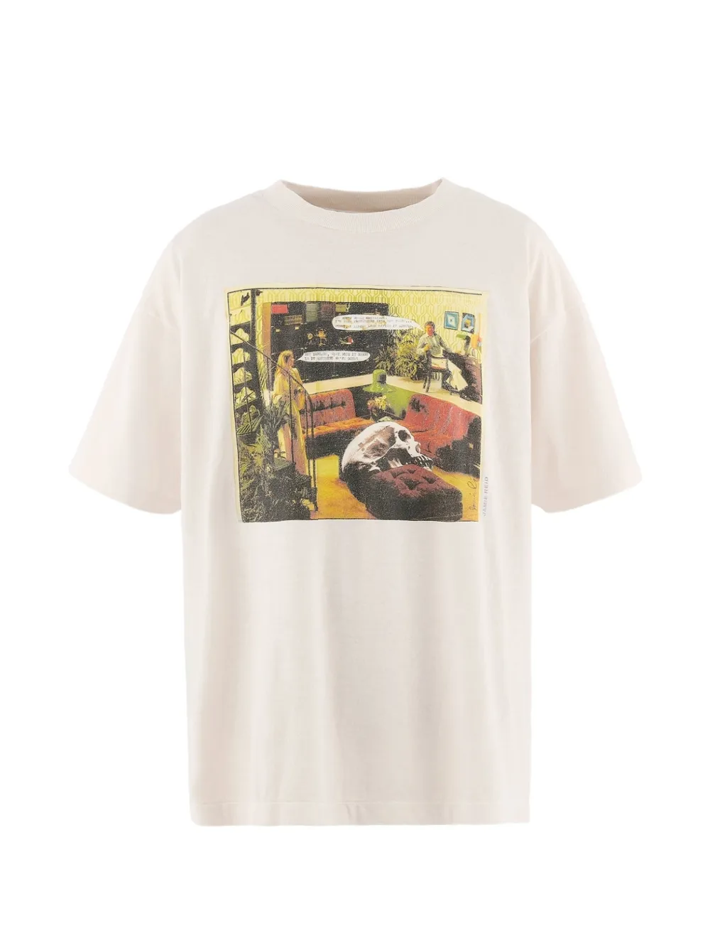 SAINT MXXXXXX x Jamie Reid T-shirt con stampa grafica - Toni neutri