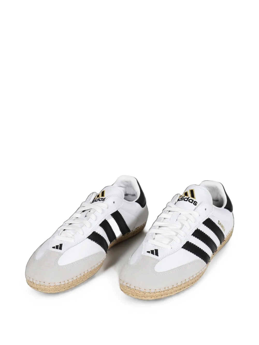 adidas Sambadrille leather sneakers Wit