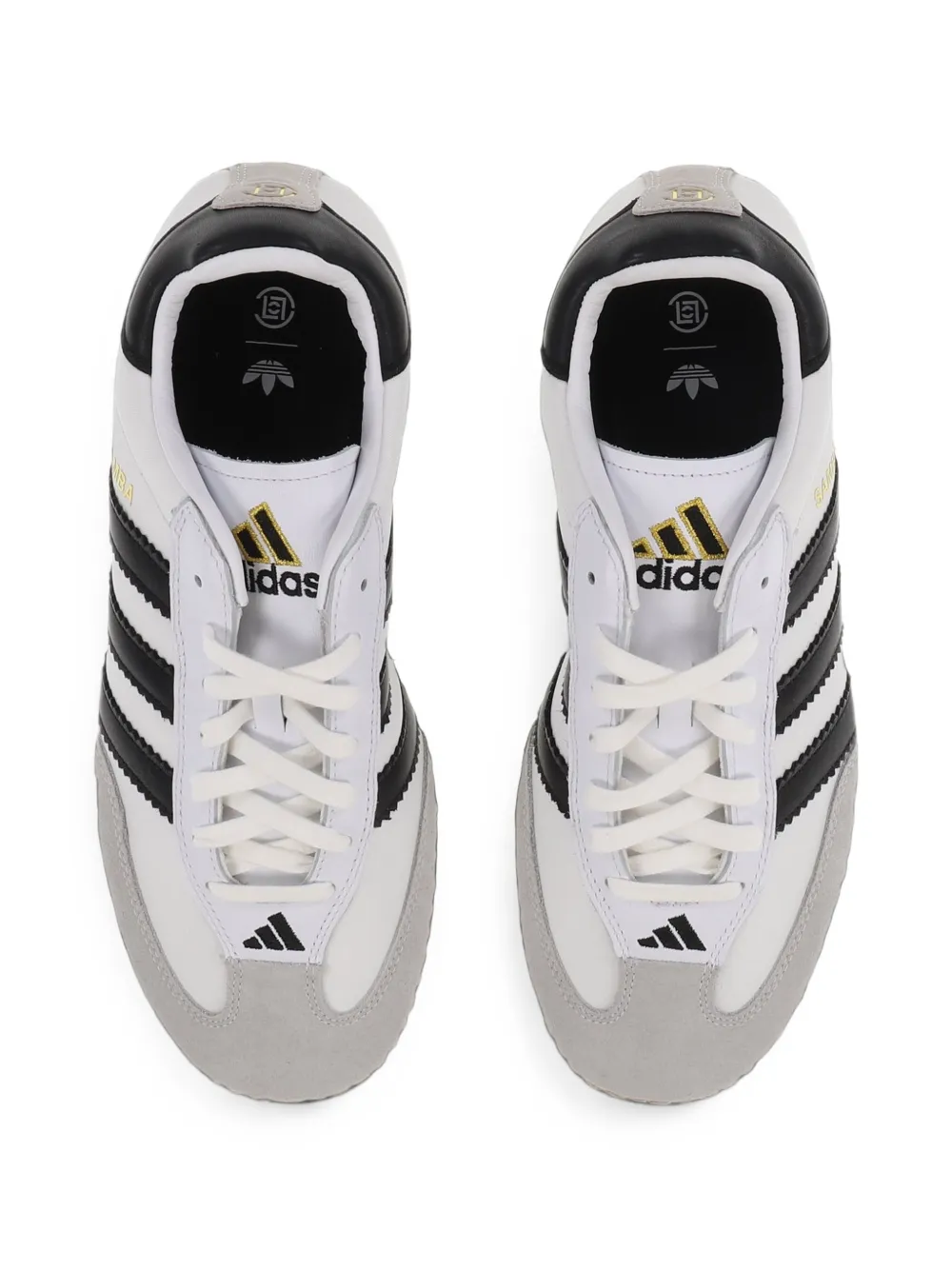 adidas Sambadrille leather sneakers Wit