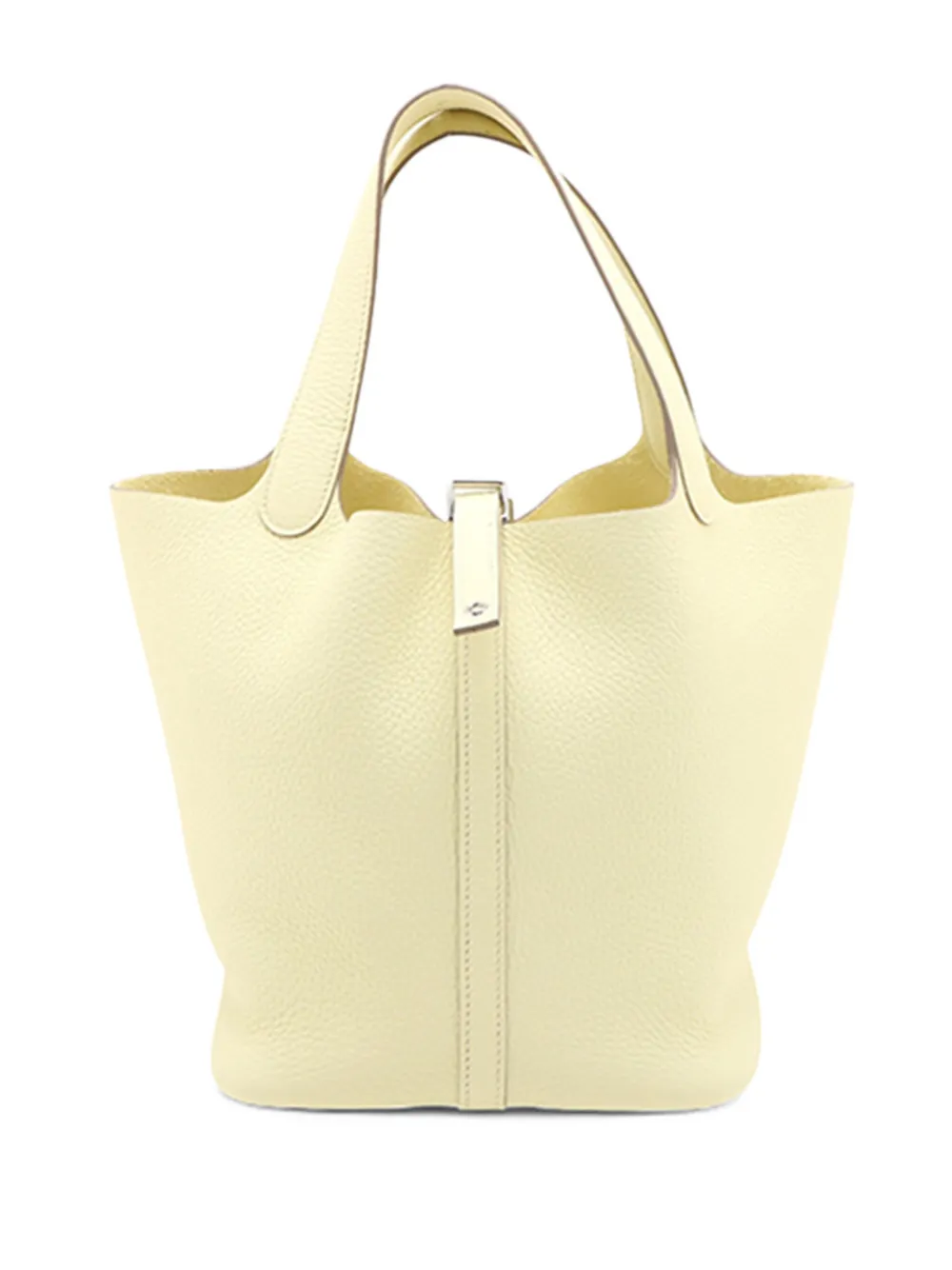 Hermès Pre-Owned 2025 Clemence Picotin Lock Handtasche 22cm - Gelb