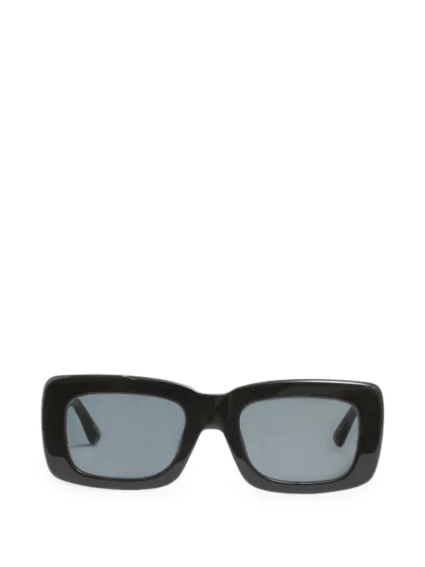 The Attico x Linda Farrow Mini Marfa rectangle-frame sunglasses