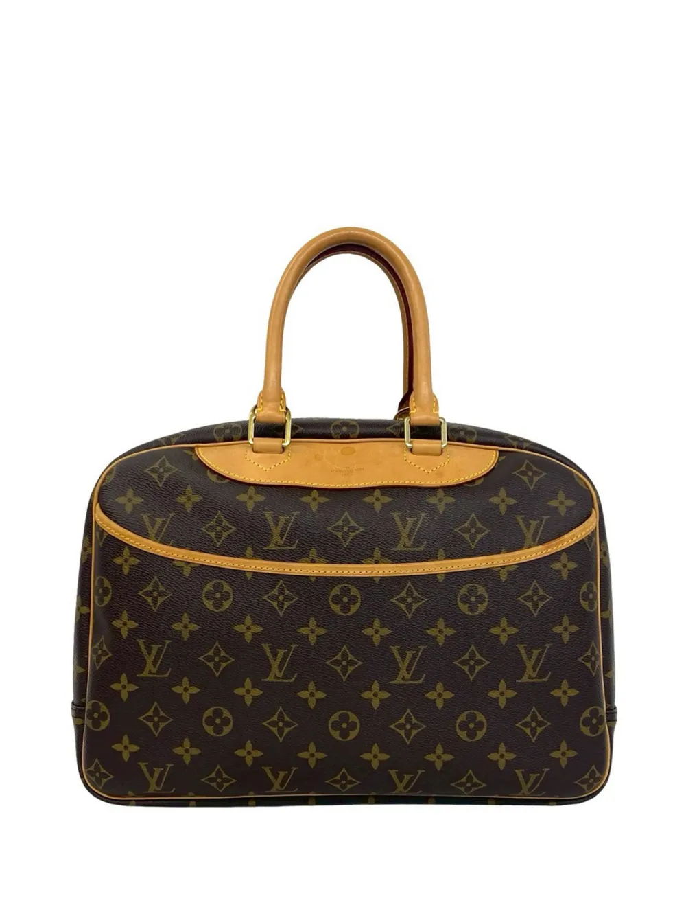 Louis Vuitton Pre-Owned Borsa a mano Deauville con monogramma 1998 - Marrone