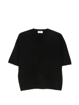Alexander Wang モノグラム クロップド Tシャツ | ブラック | FARFETCH JP