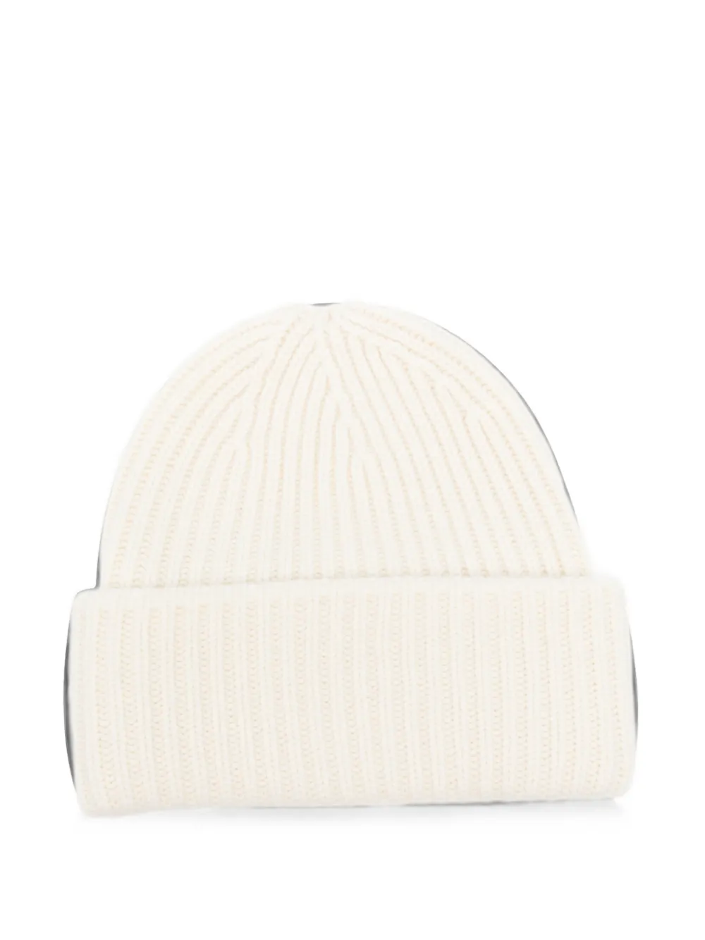 Soft Goat ribbed-knit beanie hat - Toni neutri