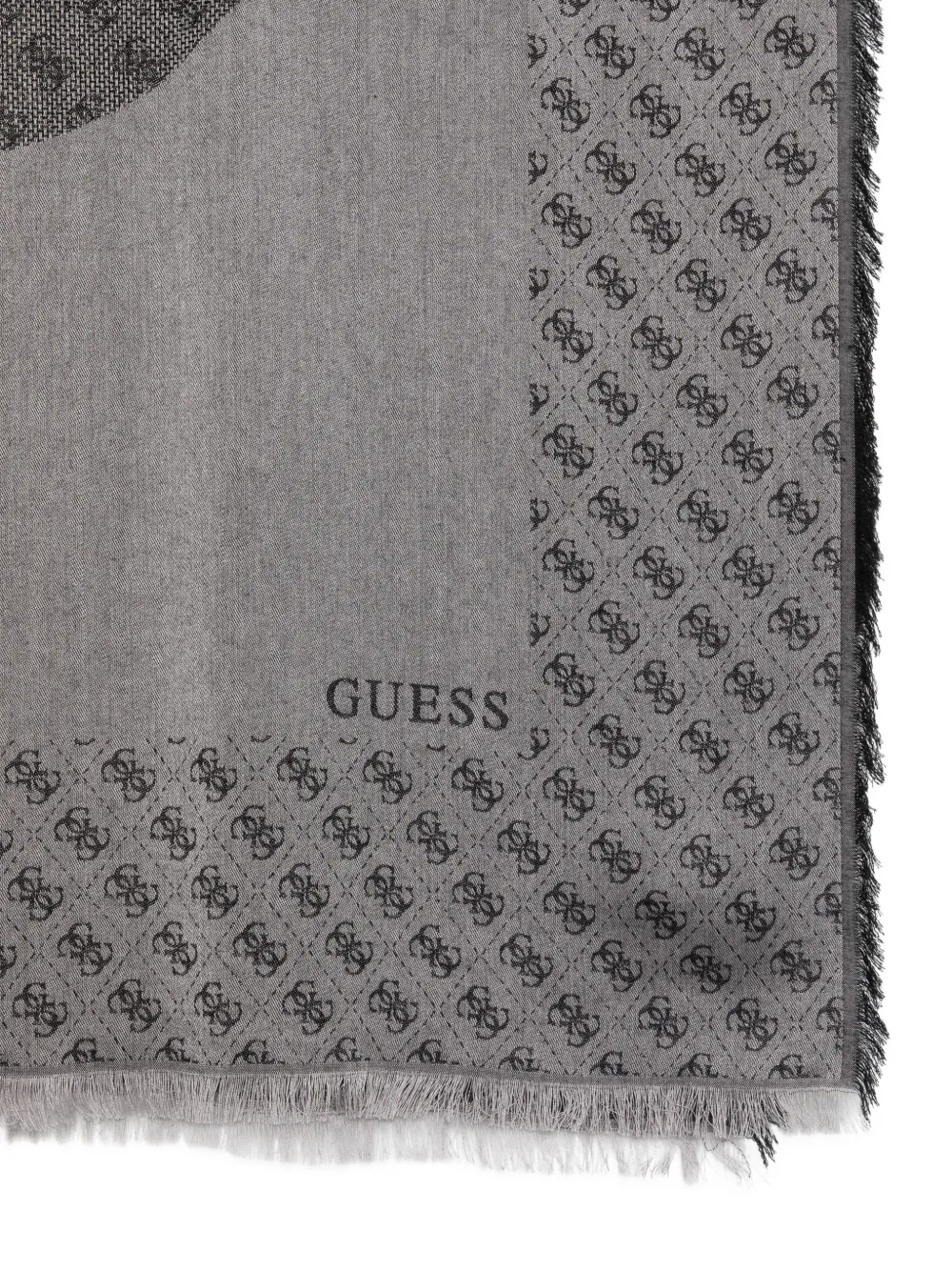 GUESS USA Sjaal met logoprint Grijs